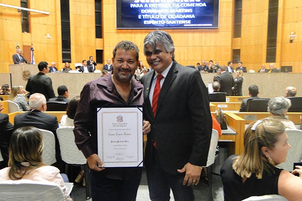 Presidente do Sindicomerciários é homenageado na Assembleia Legislativa