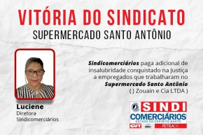 Informe Jurídico: Supermercado Santo Antônio