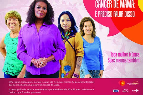 Campanha Outubro Rosa lembra a importância da prevenção ao câncer de mama