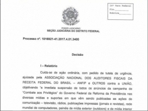 Justiça suspende propaganda enganosa de Temer sobre a Previdência