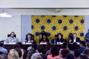 Sindicomerciários presente no 1º debate com os candidatos ao governo do estado