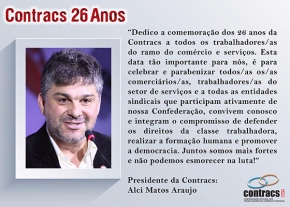 Contracs comemora 26 anos