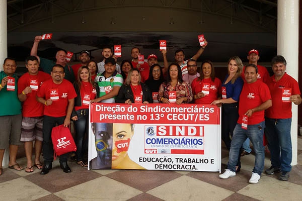 Diretoria do Sindicomerciários participa do 13° CECUT-ES