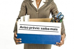 Alerta sobre o cumprimento do AVISO PRÉVIO