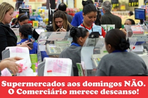 Ataque aos comerciários: Câmara de Vitória vota hoje a reabertura dos supermercados aos domingos