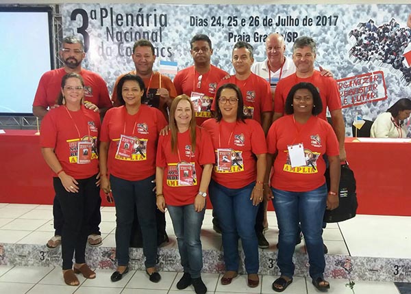 Dirigentes do Sindicomerciários participam da 3° Plenária Nacional da Contracs