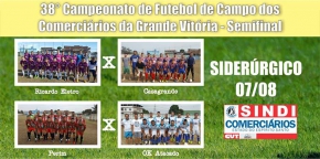 Campeonato dos Comerciários da GV entra na reta final