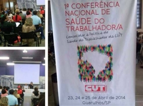 Sindicato participa da 1ª Conferência Nacional de Saúde do Trabalhador