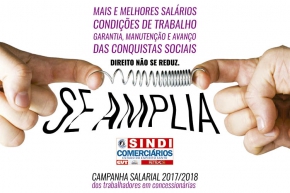 Campanha Salarial dos comerciários em Concessionárias