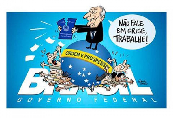 Com medo do povo, planalto divulga nota e nega que vai tirar direitos sociais