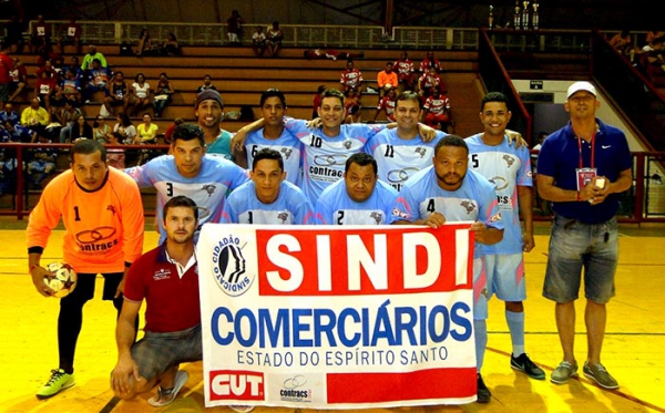Sindicomerciários participa do torneio de Futsal
