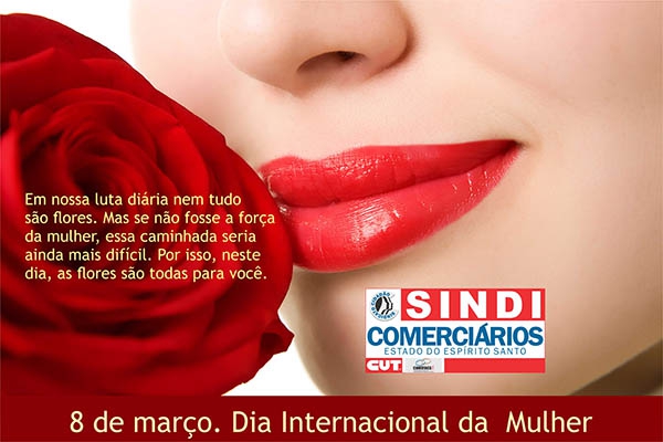 Comerciárias: Feliz Dia Internacional da Mulher