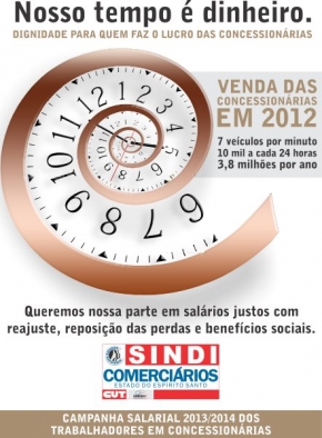 Sindicomerciários assina Convenção Coletiva 2013/14