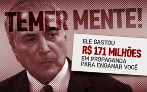 Em propaganda milionária para aprovar o fim da aposentadoria, Temer mente aos trabalhadores