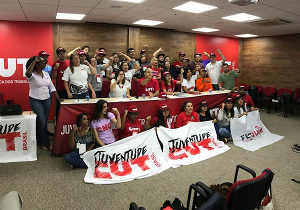 Diretor do Sindicomerciários participa de congresso da Juventude na CUT nacional