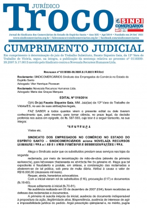 Determinação Judicial