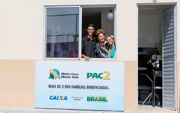 Dilma garante continuidade do Minha Casa, Minha Vida