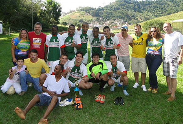 Foi dado o pontapé inicial para o VII Campeonato dos comerciários de Cachoeiro de Itapemirim