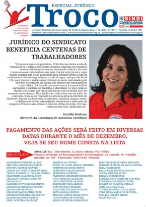 Jornal Troco Especial Jurídico