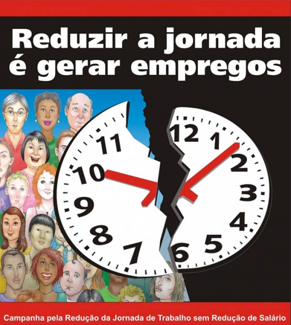 Reduzir jornada de trabalho significa mais empregos