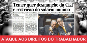 8 pontos contra Temer, que quer aumentar jornada para 12 horas