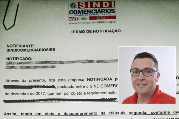 Sindicomerciários realiza ação de notificação em São Gabriel