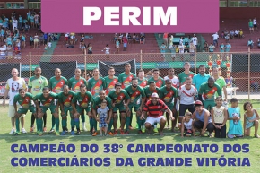 Vai começar o 39° Campeonato dos Comerciários da Grande Vitória