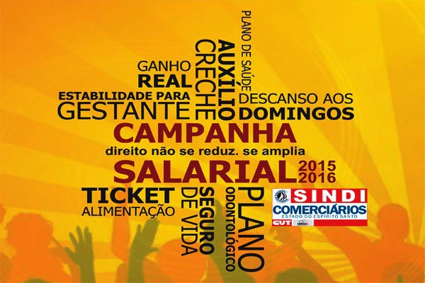 Campanha Salarial 2015/2016: data base se aproxima